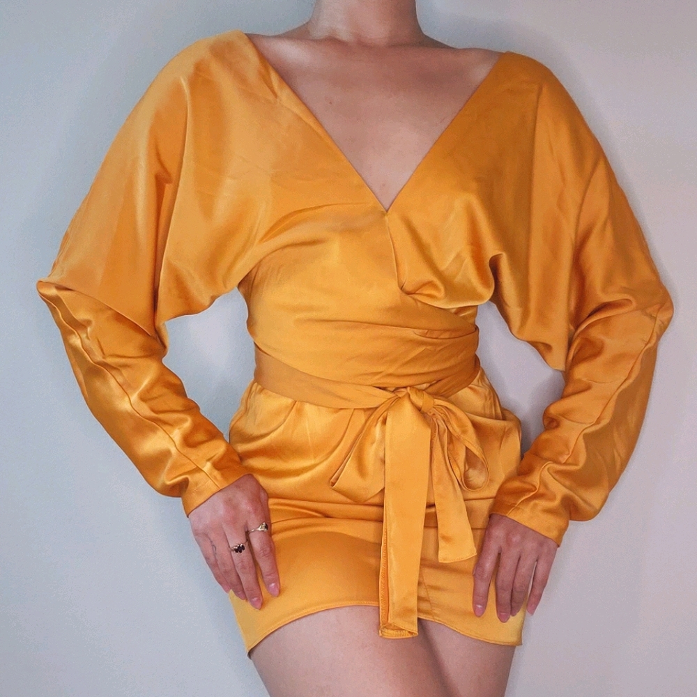 ASOS Mini Wrap Dress